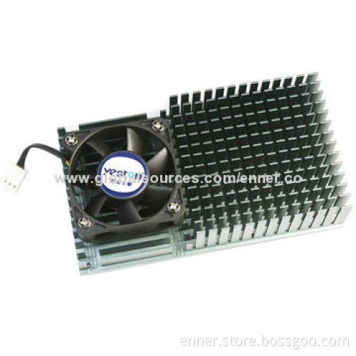 Black type anode aluminum cooling fan, can accept drawings or customer requirements to do it